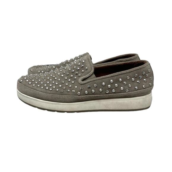 DONALD J PLINER Gray studded gray slip on sneaker size 7.5 - Picture 10 of 10